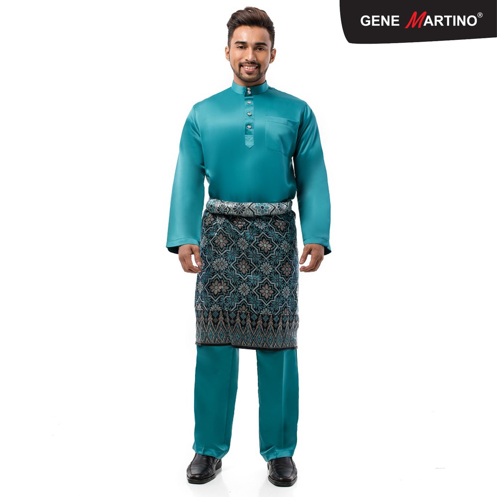 baju melayu hijau serindit