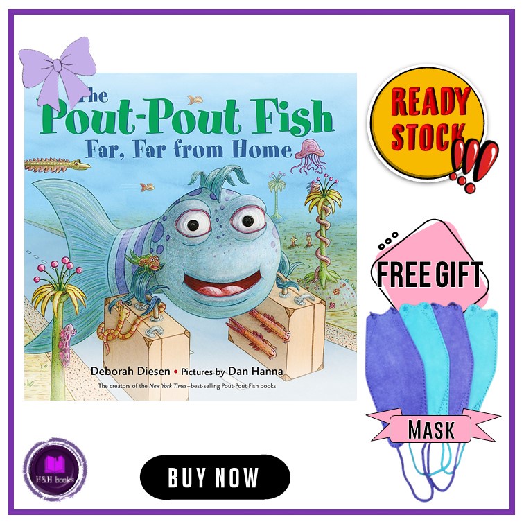 THE POUTPOUT FISH BOOK BUKU CERITA KANAKKANAK CHILDREN STORYBOOK