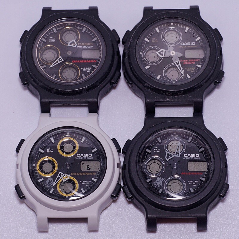 箱にややダメージありG-SHOCK GAUSSMAN AW -570MS-8Tメン・イン・スモーク