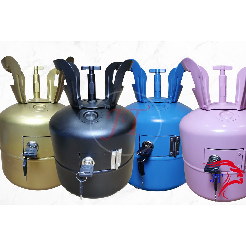 Ready Stock Tabung Tong Gas Kecil Small Ada Pintu Dan Kunci 扑满 Shopee Malaysia