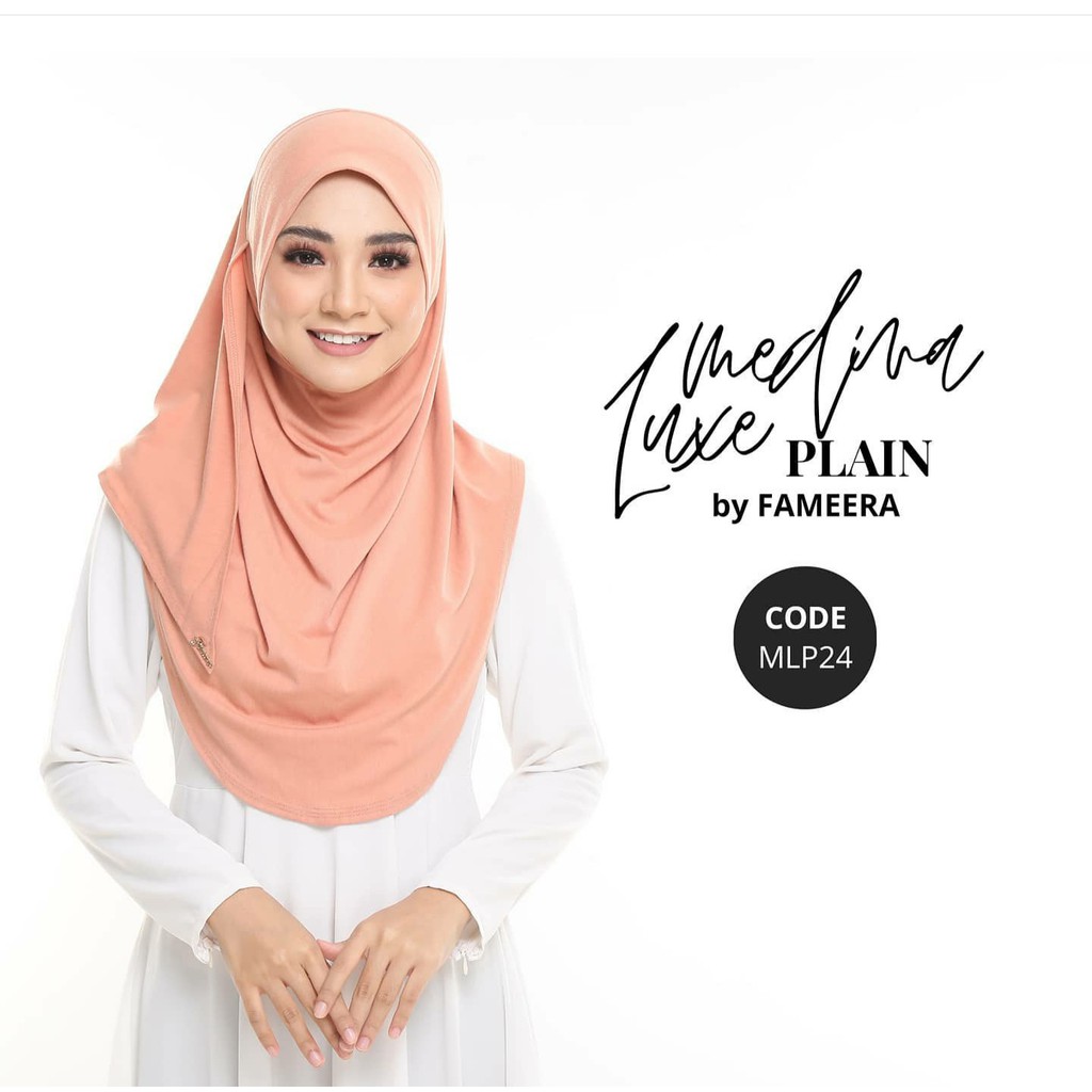 Tudung Sarung Kosong Berdagu Tudung Viral Less Pin Less Iron Fameerascarf Size M Shopee Malaysia