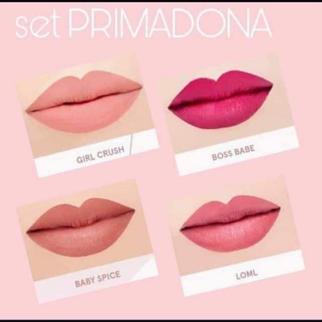 set lipstick neelofa