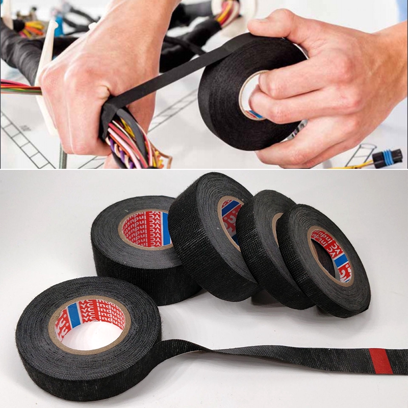 【Ready Stock】15m Electrical Insulation Tape 9/15/19/25/32mm Black Tape ...