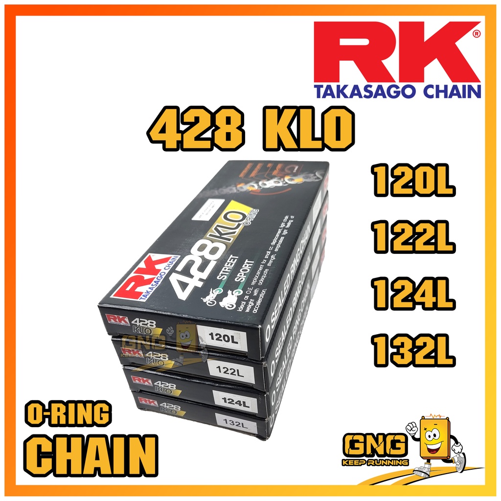 RK TAKASAGO CHAIN 428KLO ORING RANTAI 120L 122L 124L 132L (STOCK