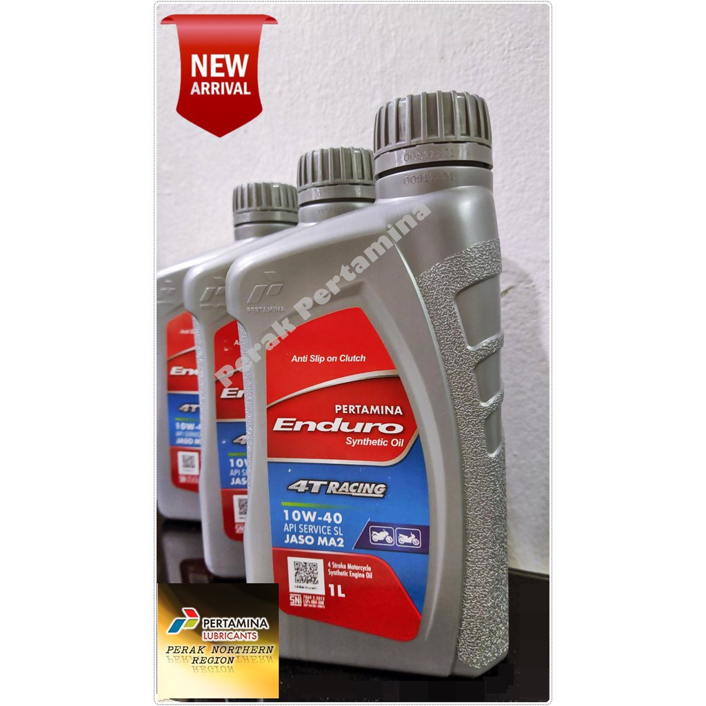  PERTAMINA ENDURO 4T  SPORT SAE 10W 40 Synthetic Shopee 