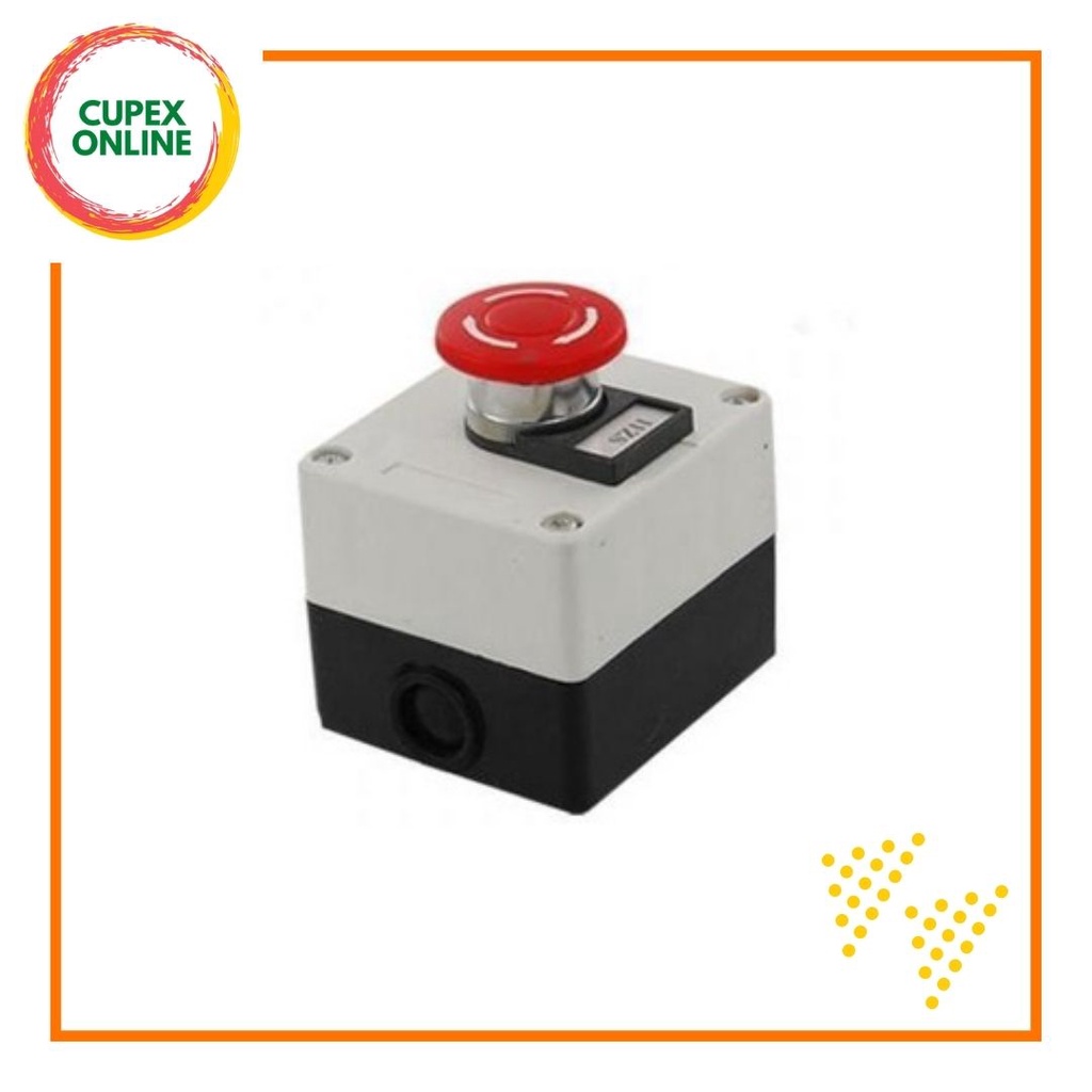 CIKACHI ST-4ES Emergency Stop Push Button With Box (cupex) | Shopee ...