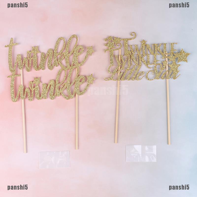 Ps Twinkle Twinkle Little Star Cake Cupcake Topper For Wedding