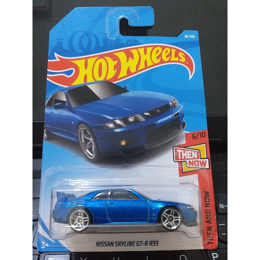 Hot Wheels Nissan Skyline Gtr R33 Blue Shopee Malaysia