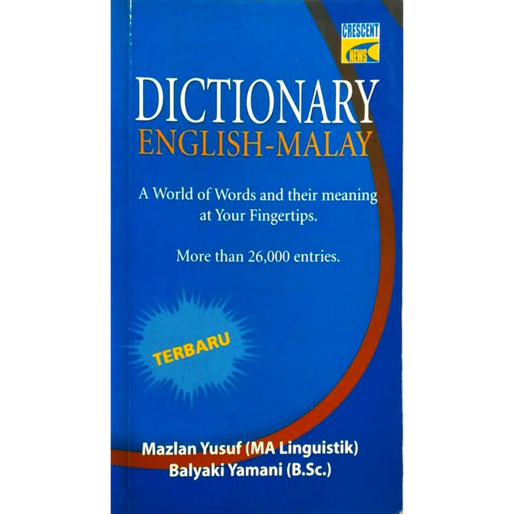 40 Off Dictionary English Malay Minor Defect Shopee Malaysia