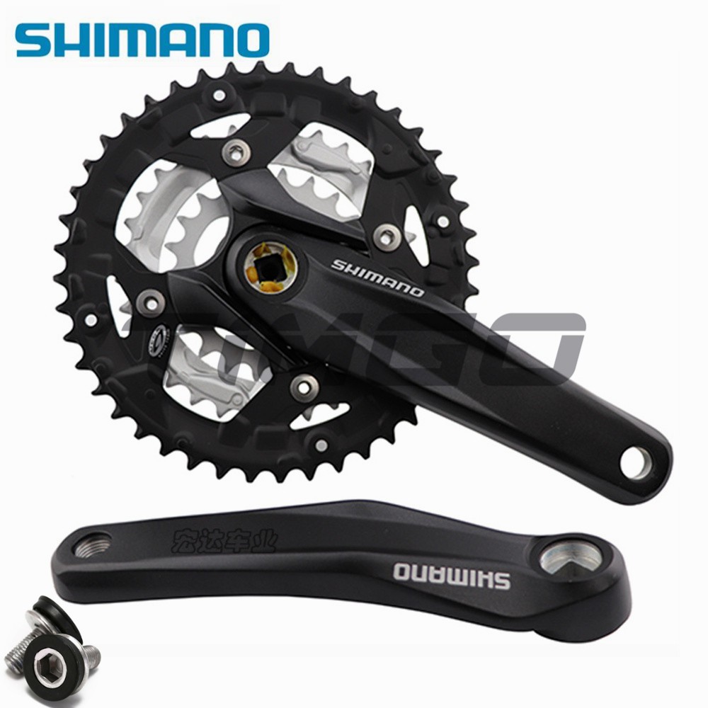 SHIMANO FC-MT210 Crank Set 44/32/22 teeth 3x9 speed 2020 Chainsets Mountain bike 