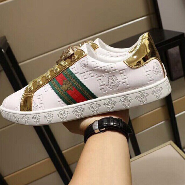 Anslået husmor Revival ORIGINAL GUCCI X VERSACE SHOES 2020 FASHION | Shopee Malaysia