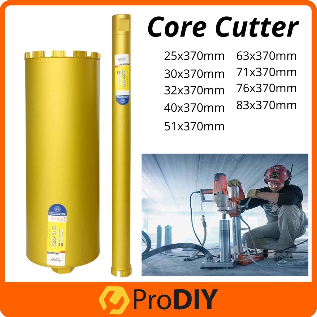 Small & Medium Size ( 370mm ) FOSUN Diamond Core Cutter Drill Bit Hole