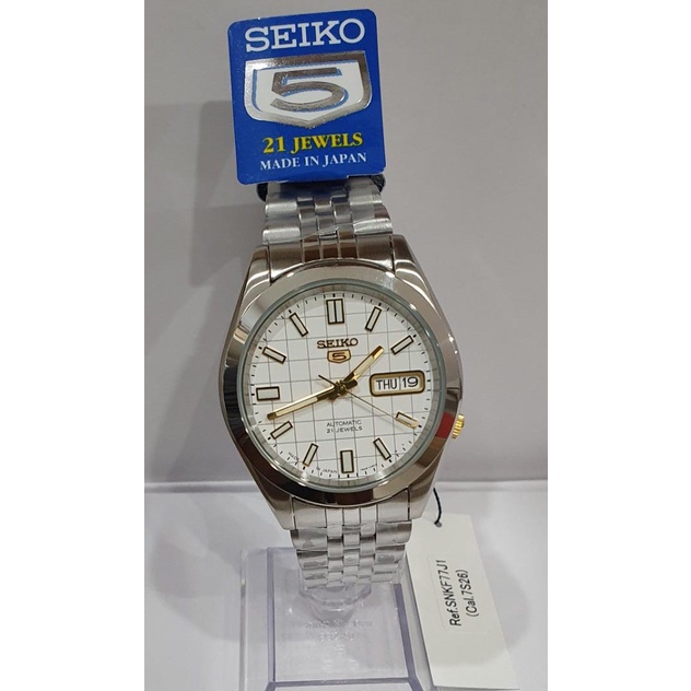 Made in Japan Seiko 5 Dress Watch for Men SNKF77J1 | Shopee Malaysia