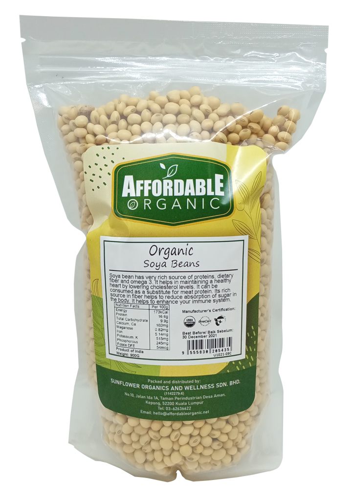 AFFORDABLE ORGANIC Organic Soya Beans 900G Shopee Malaysia
