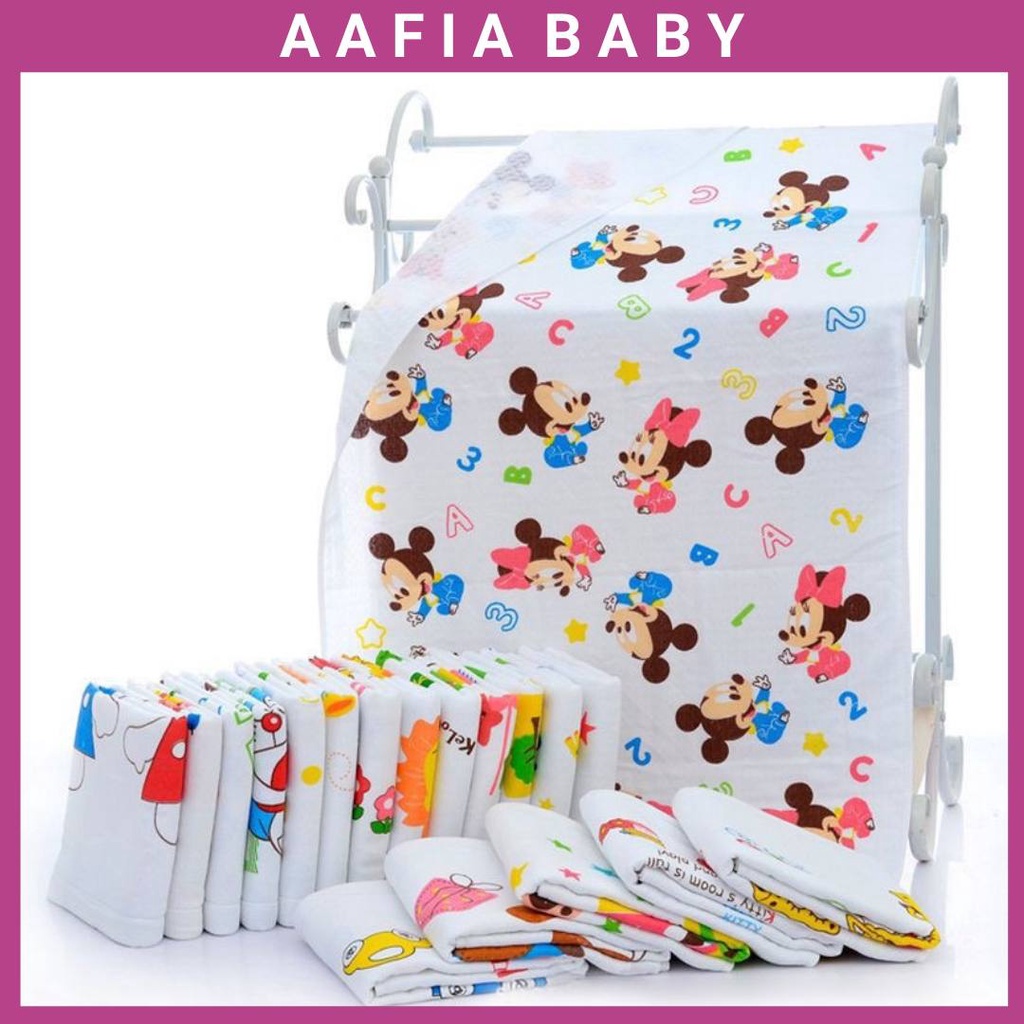 Readystock Tuala Mandi 60cm X120cm Baby Bath Towel Kid Towels Blanket Super Soft Good Absorbent Fast Dry