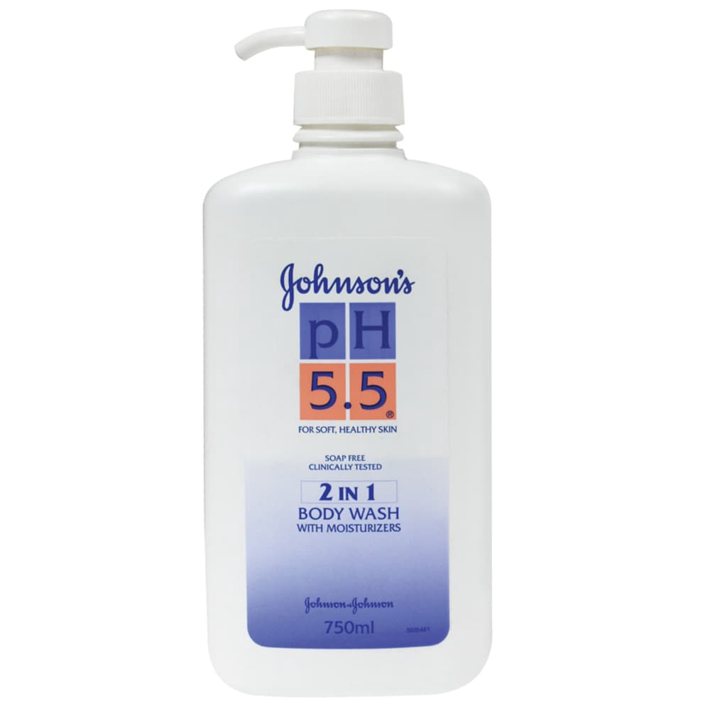 JOHNSON'S pH 5.5 2 In 1 Body Wash (750ml) Shopee Malaysia