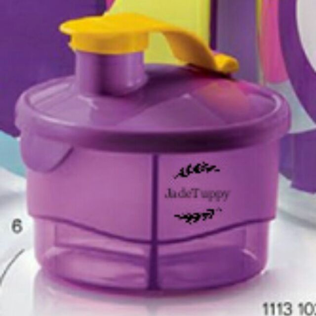 tupperware baby milk powder container
