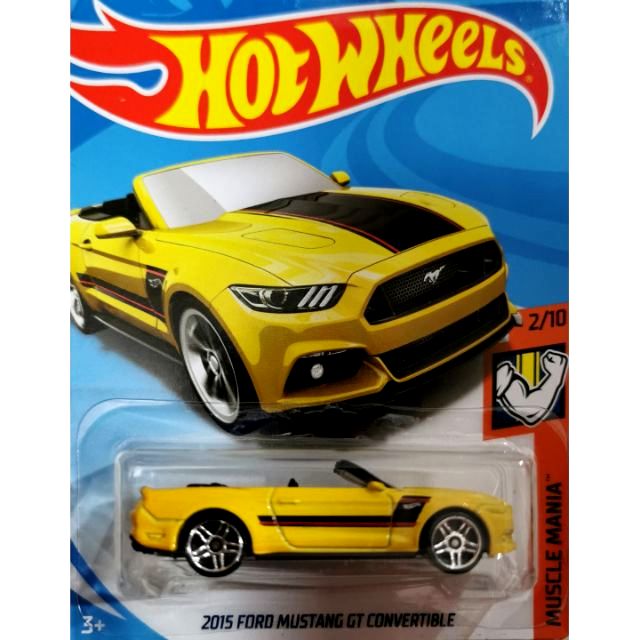 2015 ford mustang gt convertible hot wheels