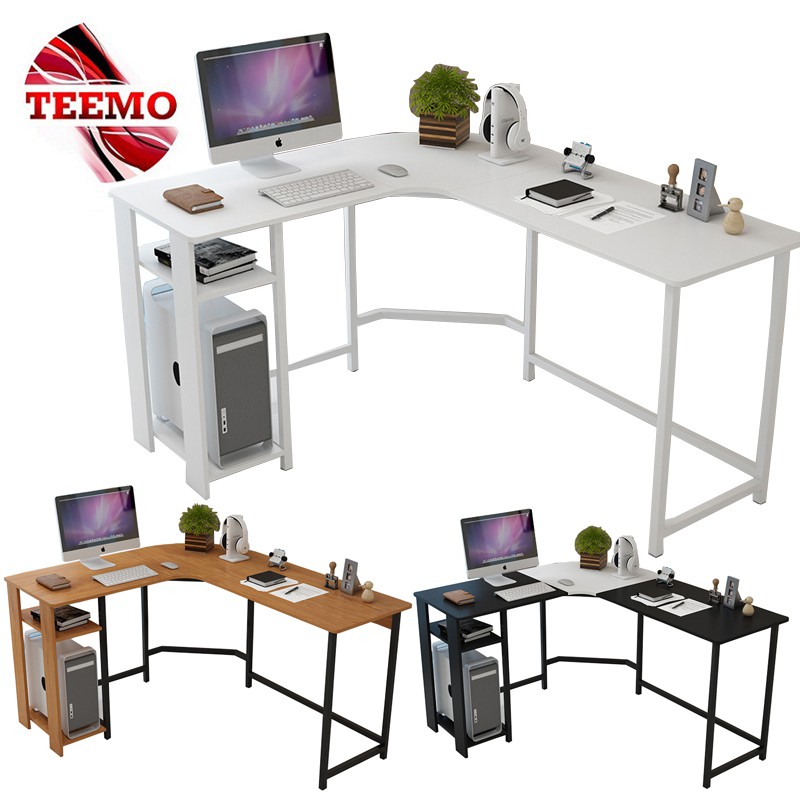 Ready Stock Teemo Computer Desk Modern Corner Desk Home Desktop