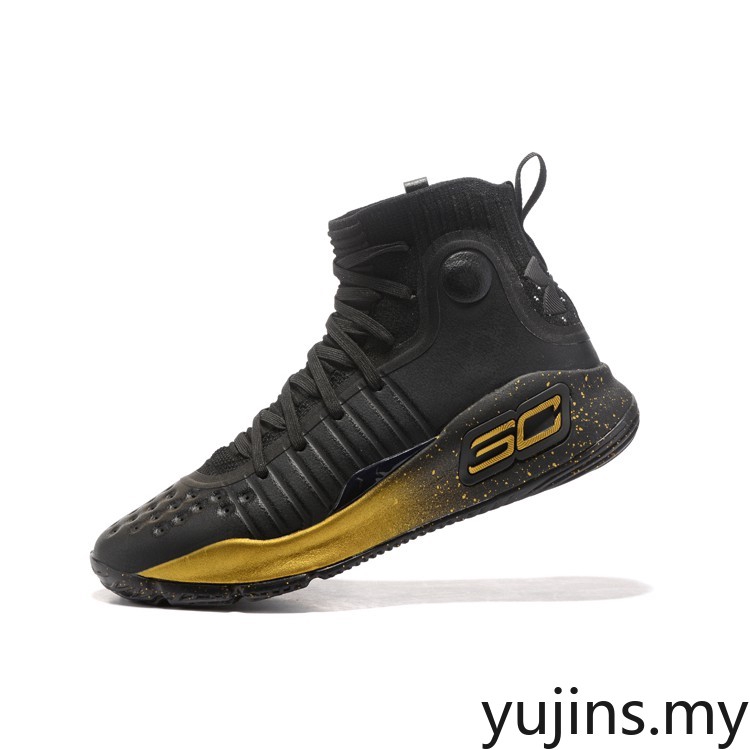 Under Armour Curry 4 GS Black Gold 