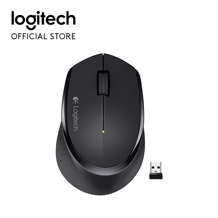 Logitech M275 Wireless Mouse, 2.4 GHz with Nano Receiver, Optical Tracking, 24 Month Life Battery, PC / Mac / Laptop