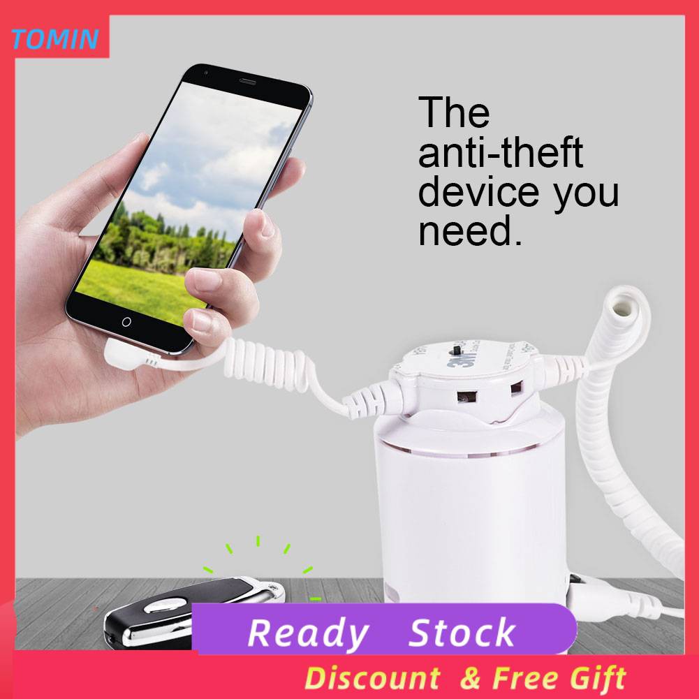 [READY STOCK] Mobile Phone Antitheft Display Alarm Stand Store Holder