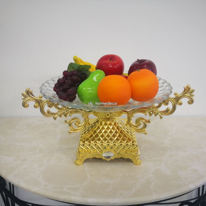 Exclusive Rotating Fruit Plate (Tray Buah) | Shopee Malaysia