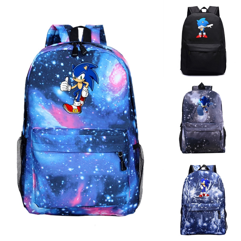 Winsee Sonic The Hedgehog Backpack School Bag Travel Beg Bags Size 42 30 12cm Shopee Malaysia - 3d printing roblox backpackschool baglaptop bagtravel