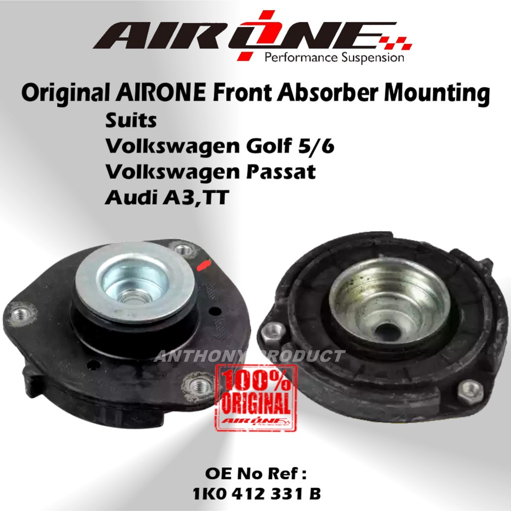Volkswagen Golf V Vi 5 6 Passat Audi A3 Tt Front Rear Top Absorber Mounting Shopee Malaysia