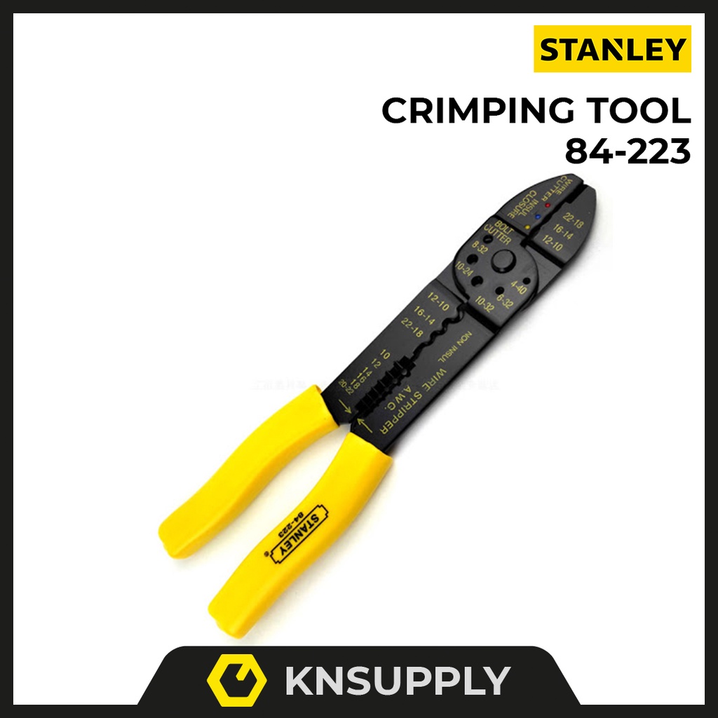STANLEY HEAVY DUTY CRIMPING TOOL 9" (84223) Shopee Malaysia