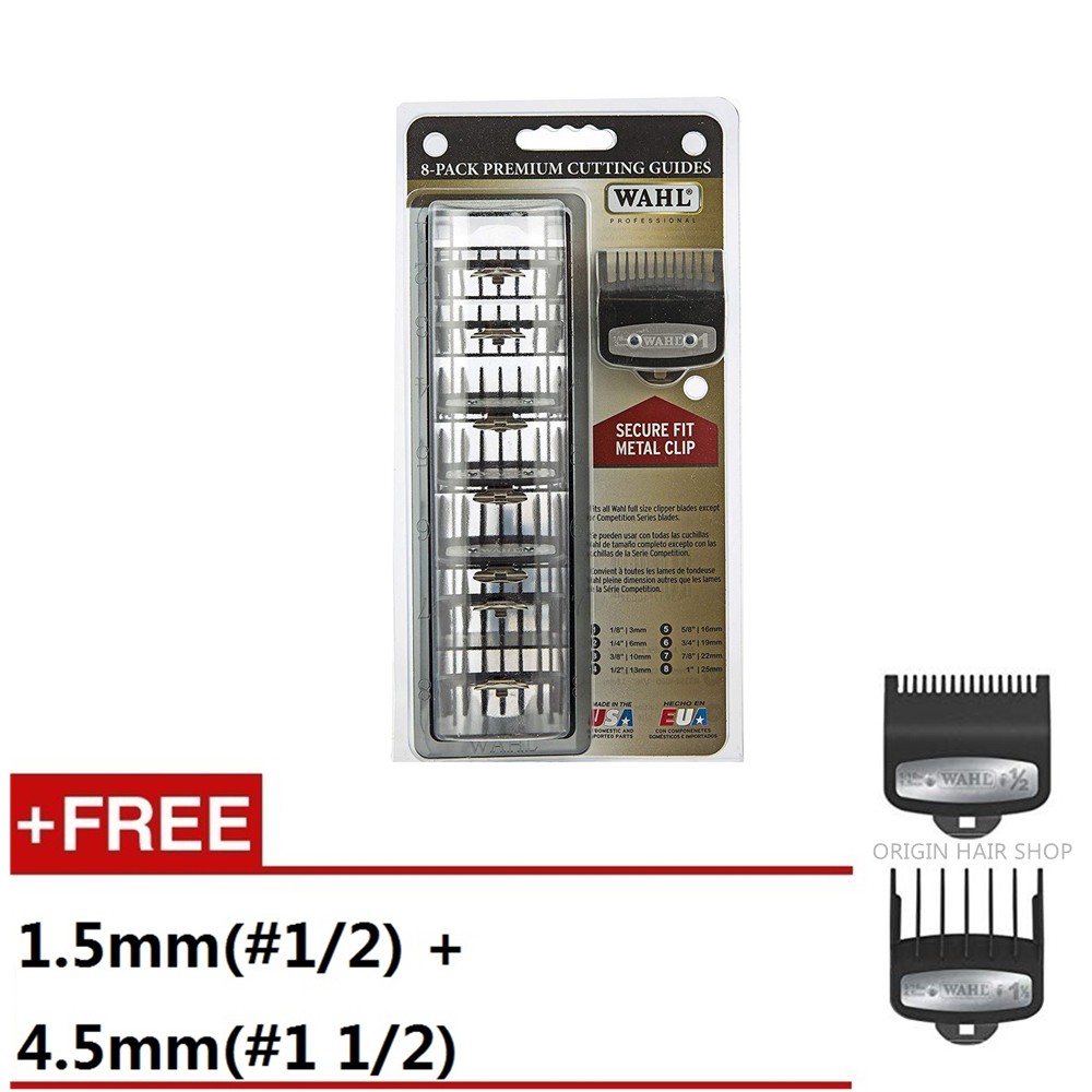 wahl premium cutting guide with metal clip