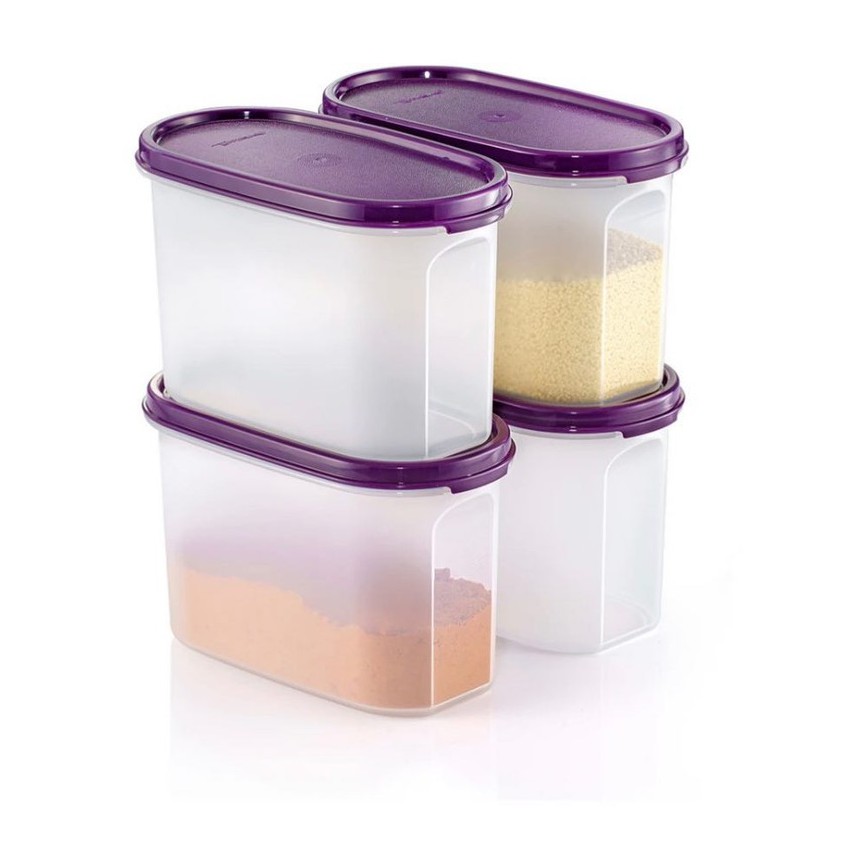 Tupperware Modular Mates Oval II 1.1L (4pcs)