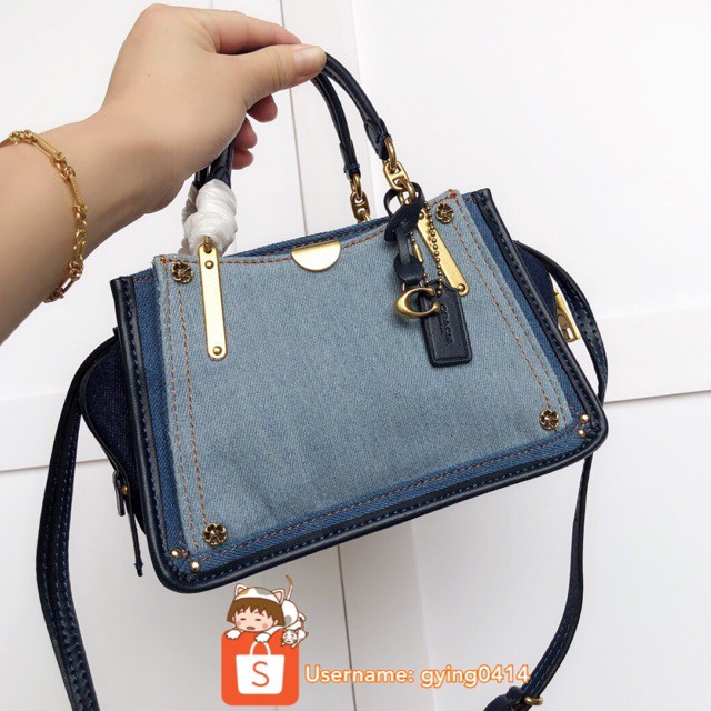 coach dreamer 21 denim