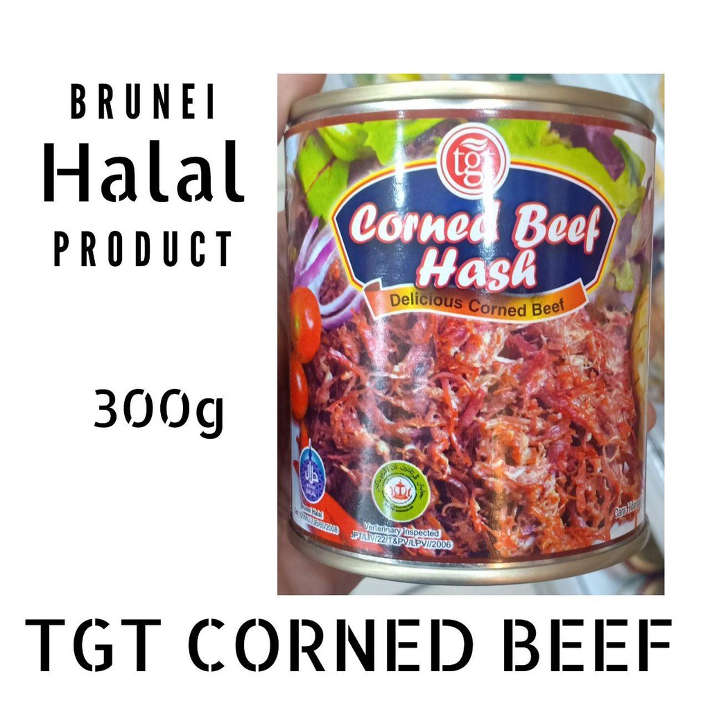 TGT Brunei Halal Corned Beef 300g Shopee Malaysia