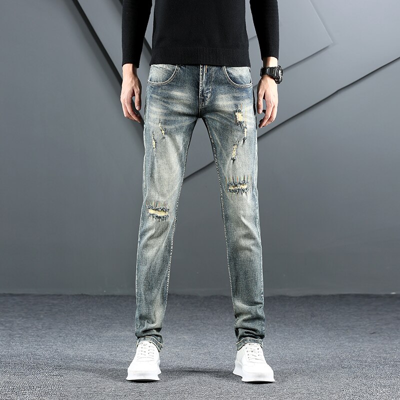 designer distressed jeans