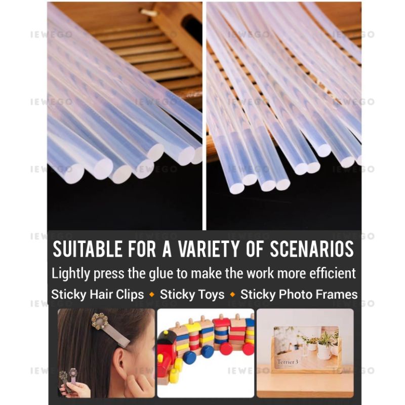 [ Ready Stock ] 7mm / 11mm Batang Gam / Glue Stick for Hot Melt Glue