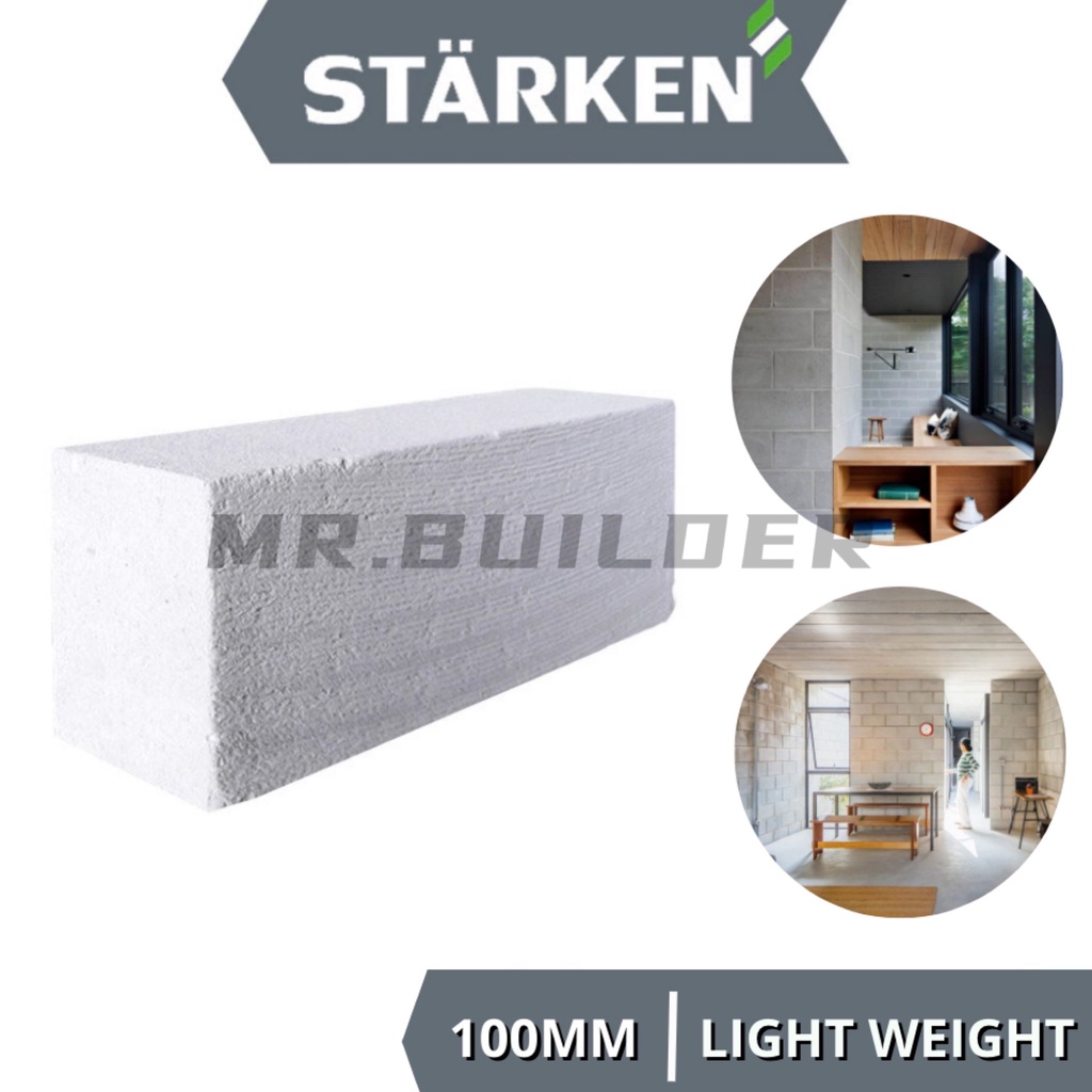 STARKEN Coolpro3™ Standard Block Light Weight Block 600 x 200 x 100mm