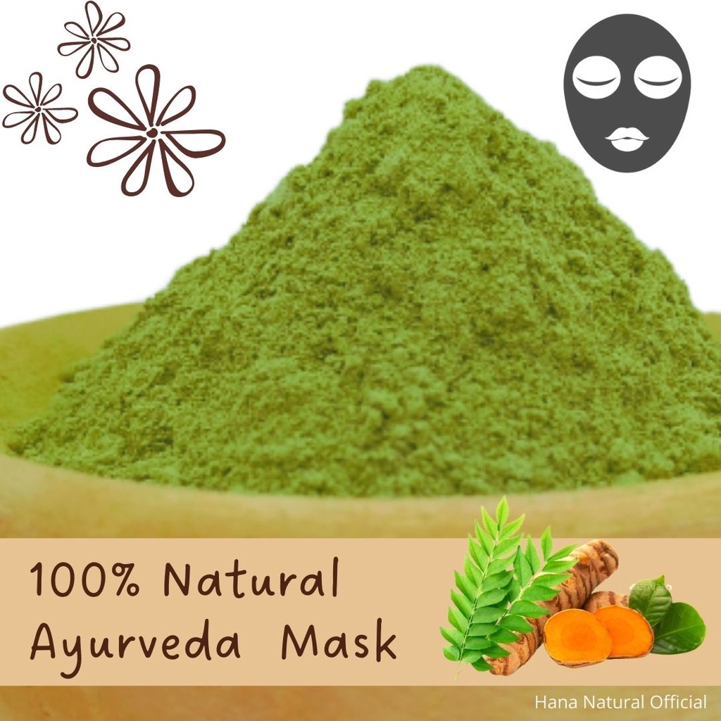 Indian Ayurveda 100 Natural Curry Leaves & Turmeric Powder Beauty Skin