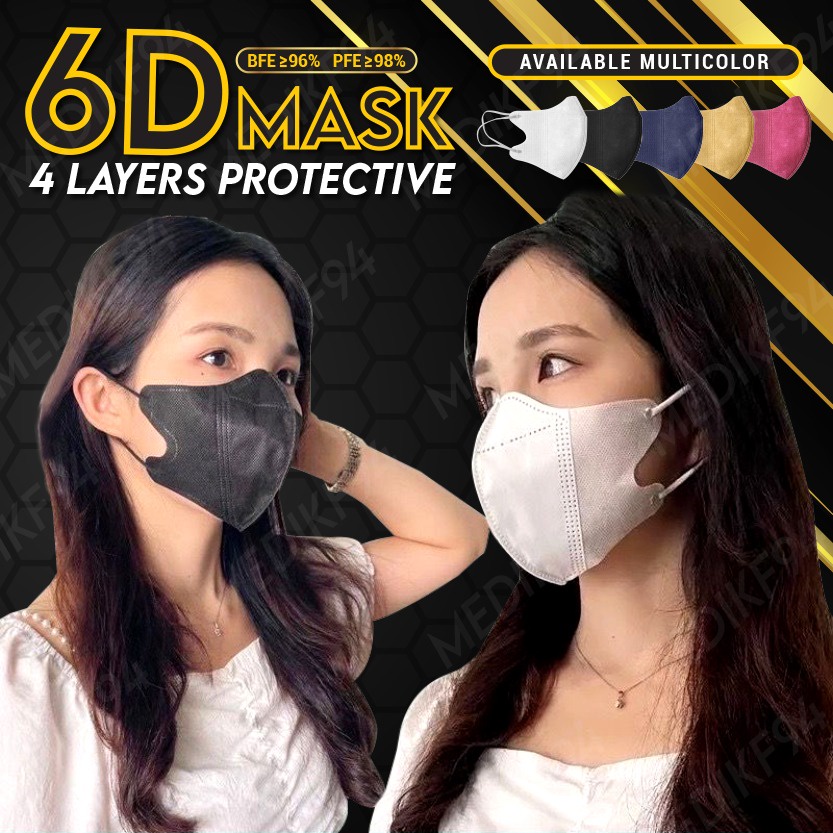 10 pcs Bundle Pack Duckbill Mask 3D Fish Mouth Face Mask Disposable Earloop 3 Ply 4ply Mask Non Medical Mask