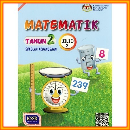 Buku Teks  Matematik Tahun 2 Jilid 2  Shopee Malaysia