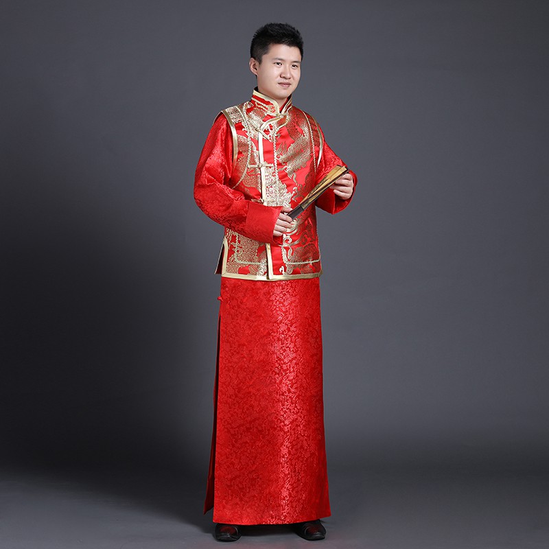 chinese wedding groom outfit