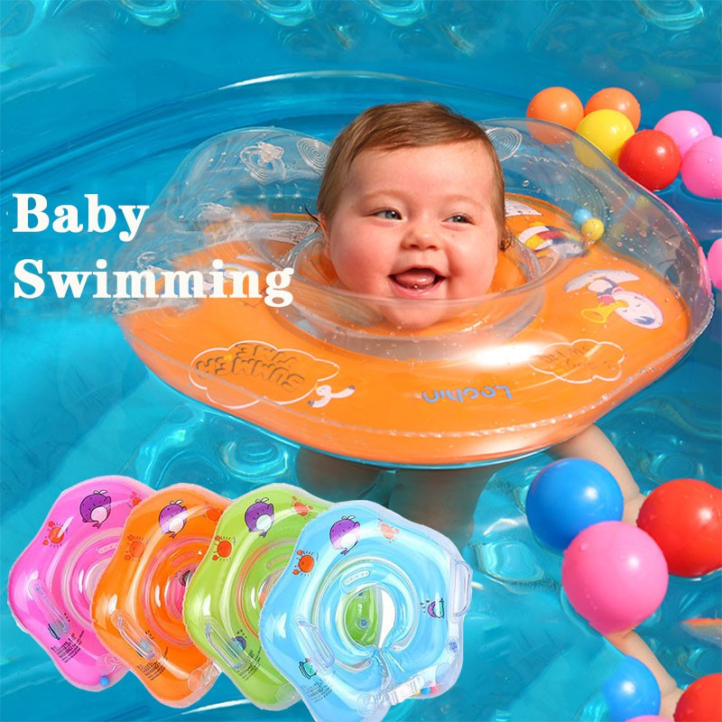 newborn swimming