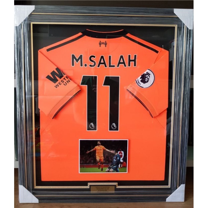 Liverpool Match Worn Jersey Mohamed Salah (Official)