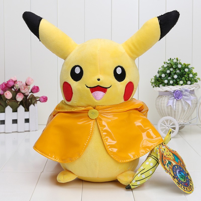 santa pikachu plush