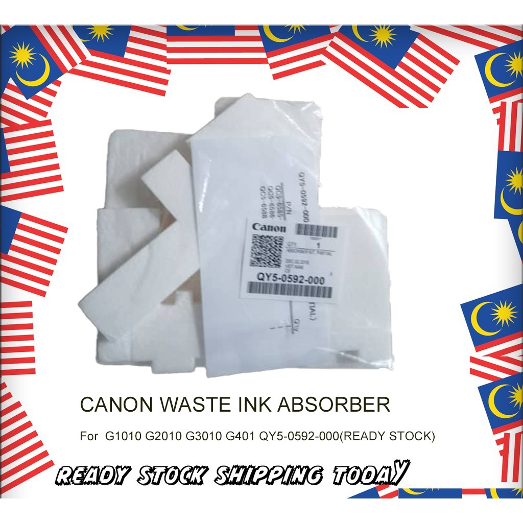 canon ink absorber full