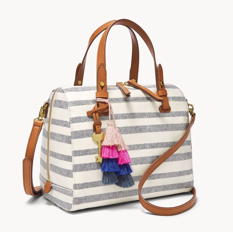 fabric satchel bag
