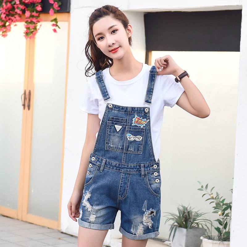 jumpsuit jeans short