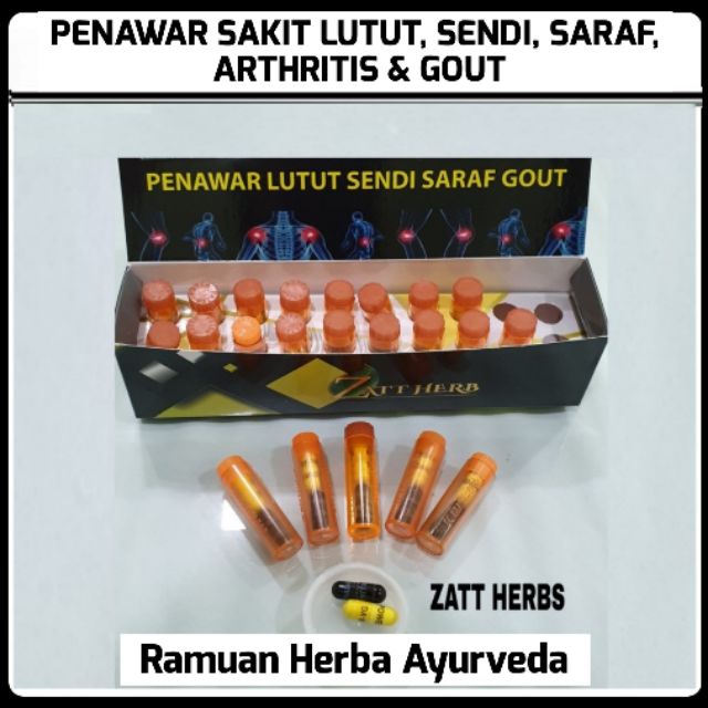 ZATT HERBS Ubat Sakit Gout, Sakit Lutut /Sendi, Arthiritis 