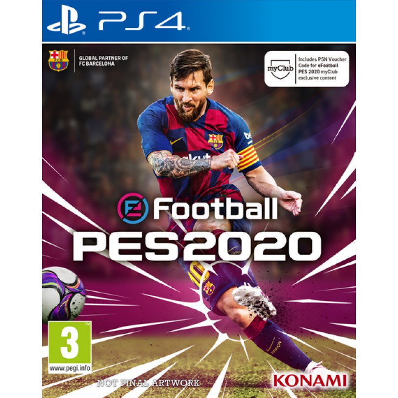 pes 2020 ps4 digital code