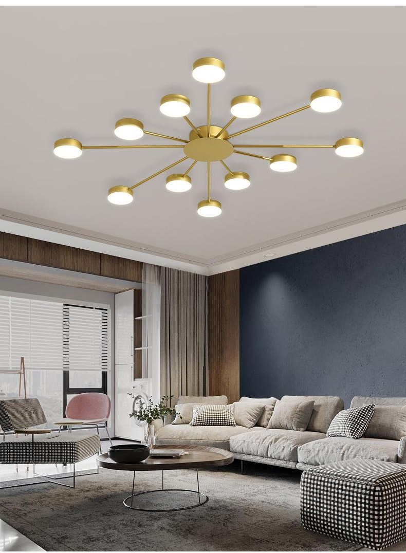 Nordic chandelier living room light dining light ruang tamu lampu